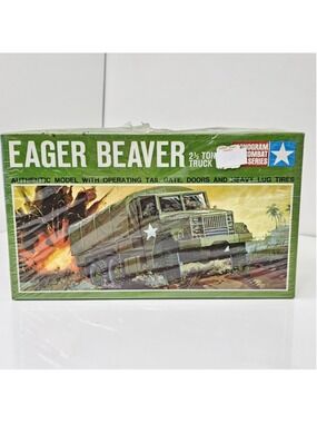 SEALED 1966 Monogram Eager Beaver 2½ Ton Truck Model Kit. Survivor. USA
